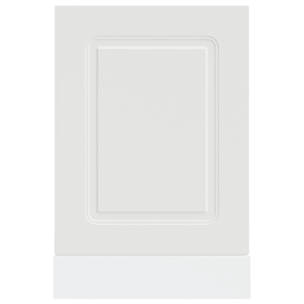 Dishwasher Panel Kalmar White 45x1.5x57 cm Engineered Wood