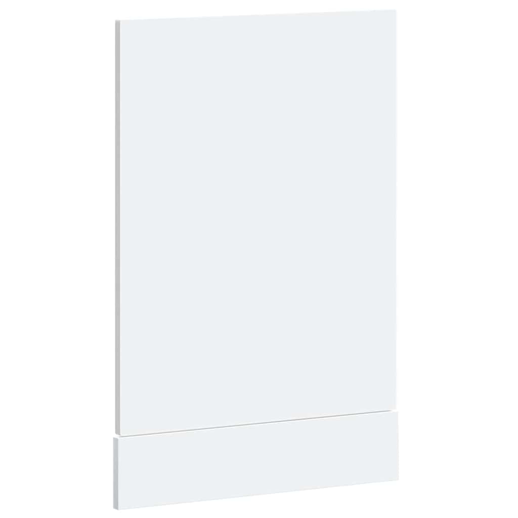 Dishwasher Panel Kalmar White 45x1.5x57 cm Engineered Wood
