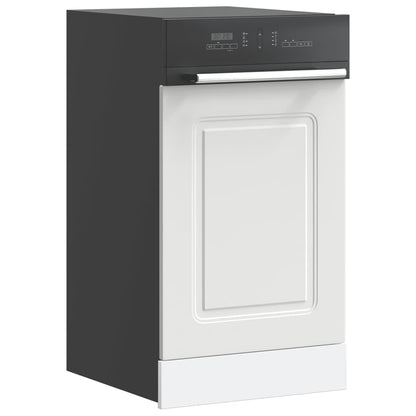 Dishwasher Panel Kalmar White 45x1.5x57 cm Engineered Wood