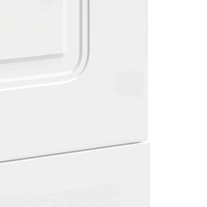 Dishwasher Panel Kalmar High Gloss White 45x1.5x57 cm Engineered Wood
