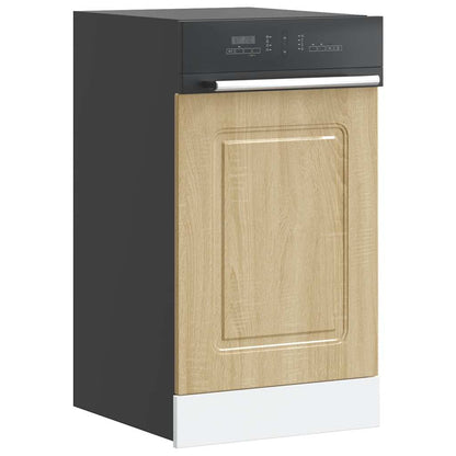 Dishwasher Panel Kalmar Sonoma Oak 45x1.5x57 cm Engineered Wood