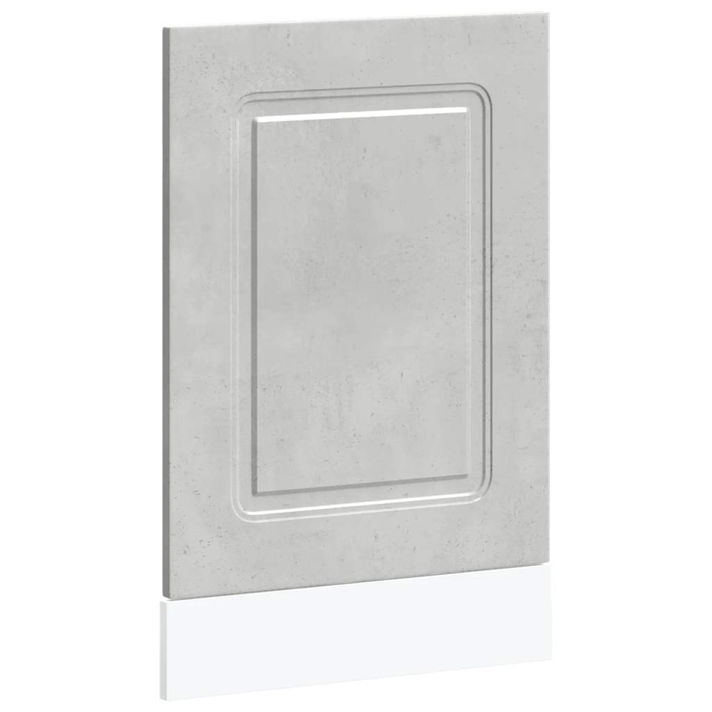 Dishwasher Panel Kalmar Concrete Grey 45x1.5x57 cm Engineered Wood