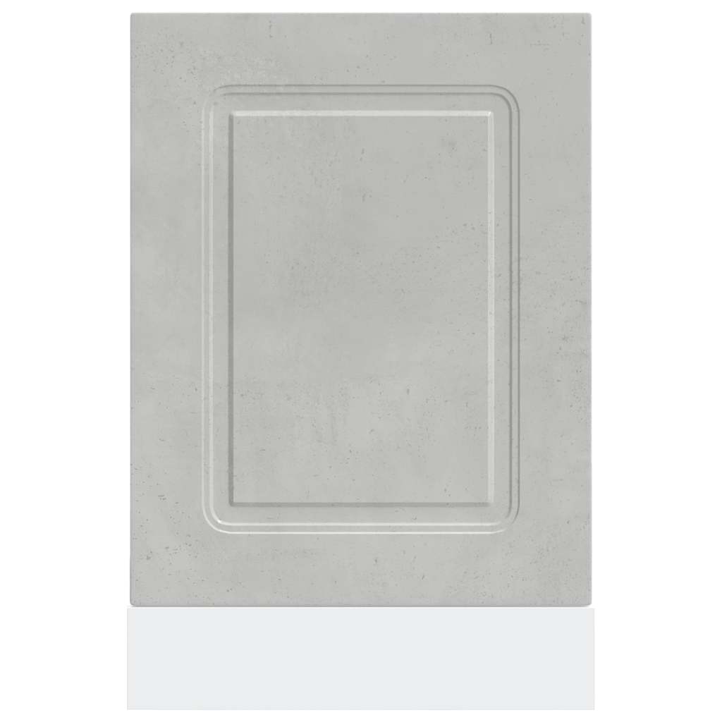 Dishwasher Panel Kalmar Concrete Grey 45x1.5x57 cm Engineered Wood