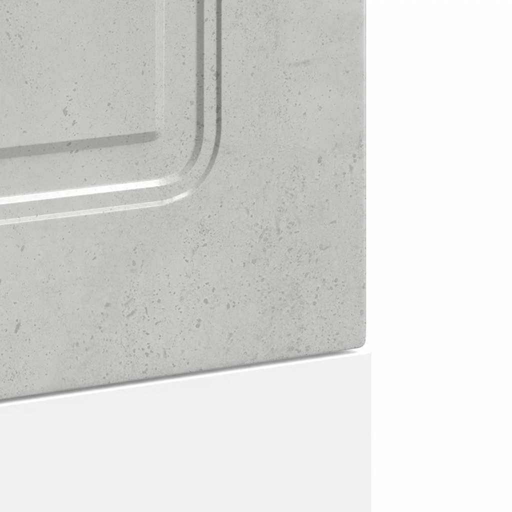 Dishwasher Panel Kalmar Concrete Grey 45x1.5x57 cm Engineered Wood