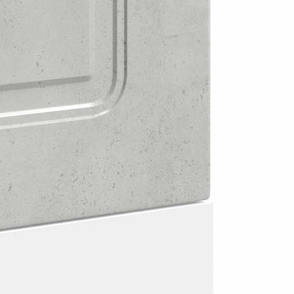 Dishwasher Panel Kalmar Concrete Grey 45x1.5x57 cm Engineered Wood