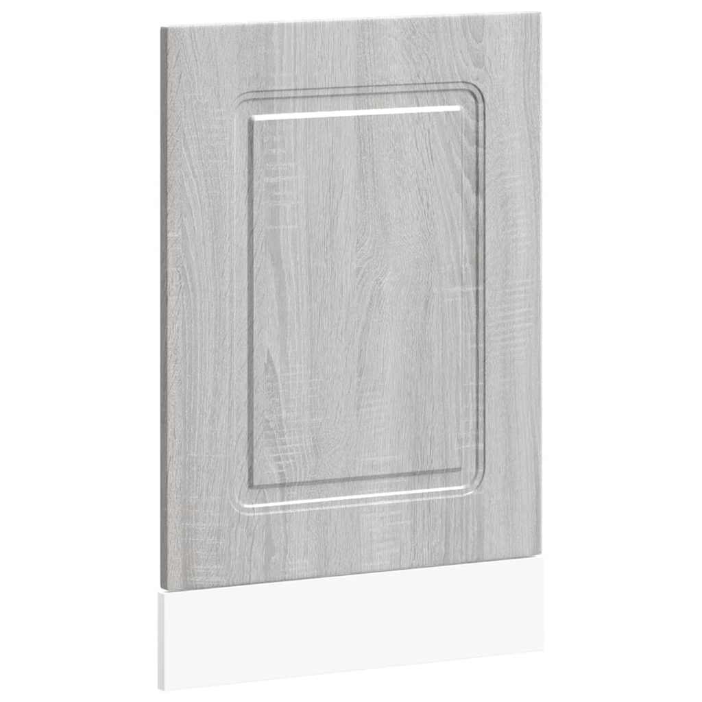 Dishwasher Panel Kalmar Grey Sonoma 45x1.5x57 cm Engineered Wood