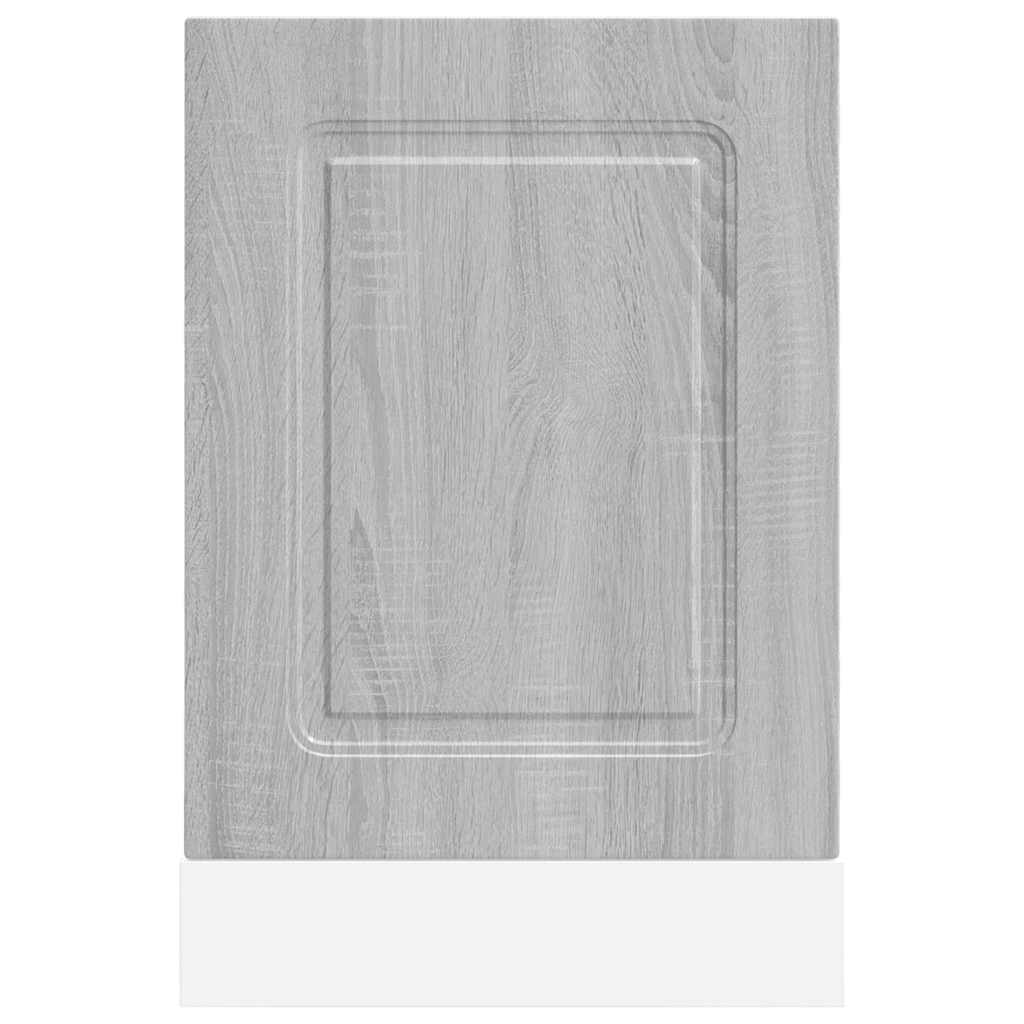 Dishwasher Panel Kalmar Grey Sonoma 45x1.5x57 cm Engineered Wood