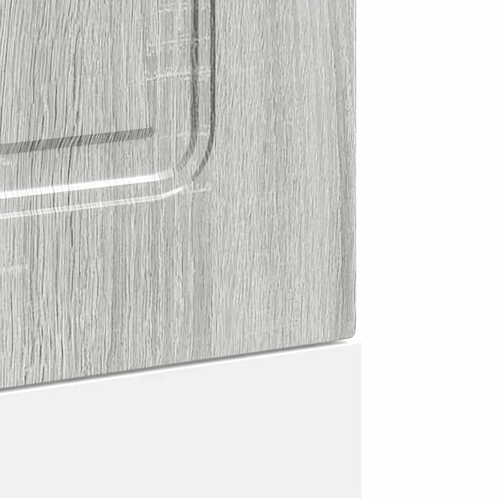 Dishwasher Panel Kalmar Grey Sonoma 45x1.5x57 cm Engineered Wood