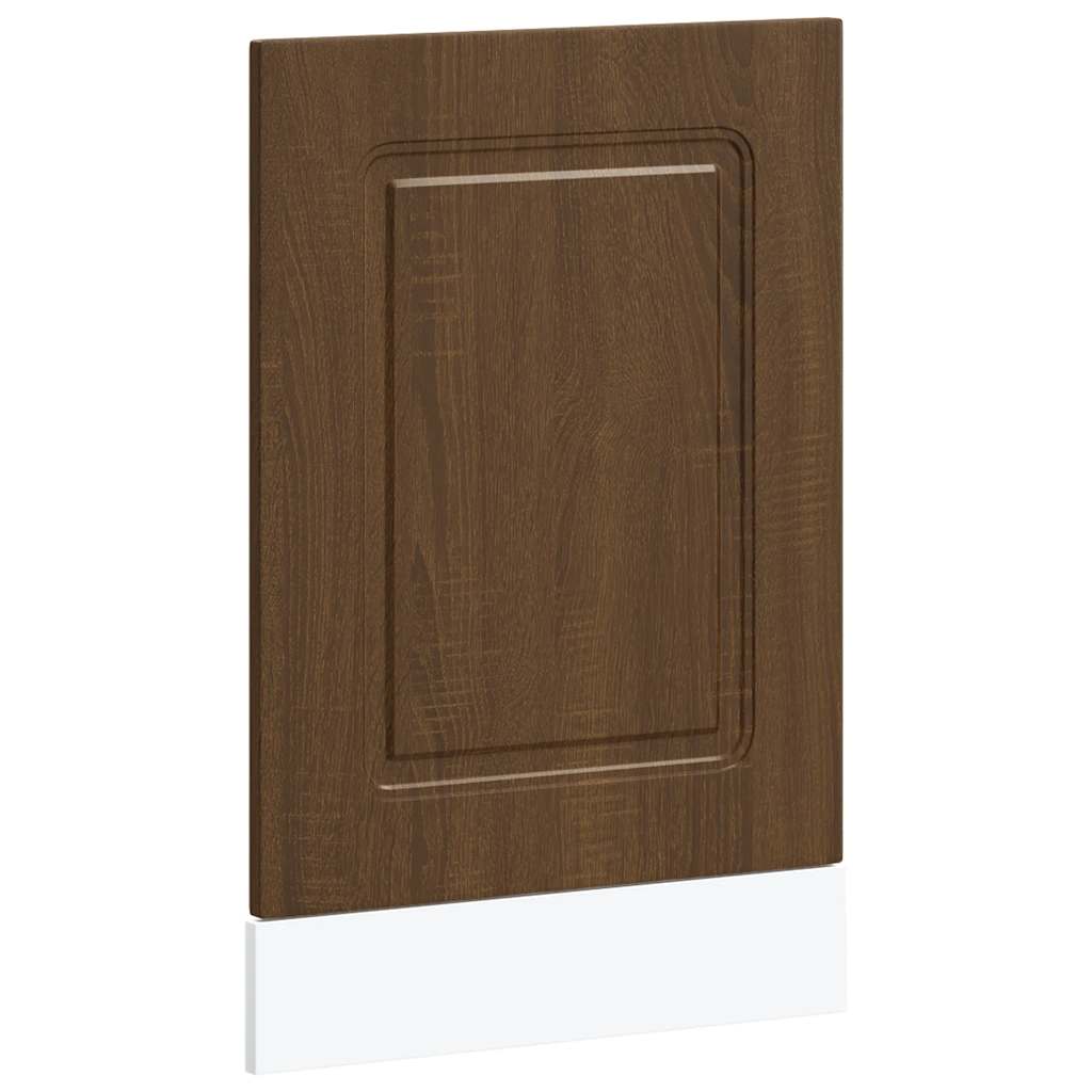 Dishwasher Panel Kalmar Brown Oak 45x1.5x57 cm Engineered Wood