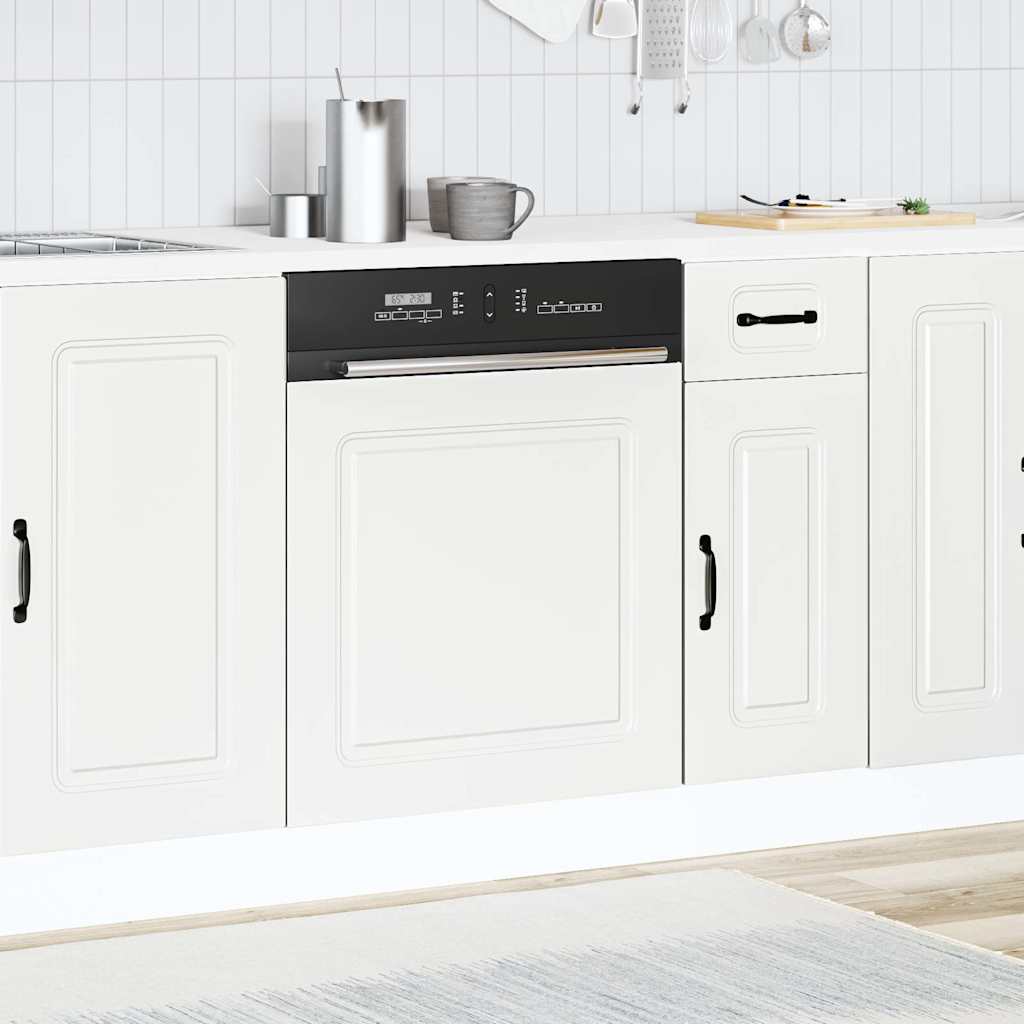Dishwasher Panel Kalmar White 60x1.5x57 cm Engineered Wood
