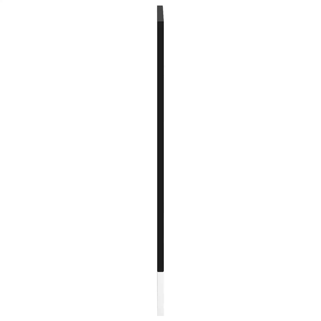Dishwasher Panel Kalmar Black 60x1.5x57 cm Engineered Wood