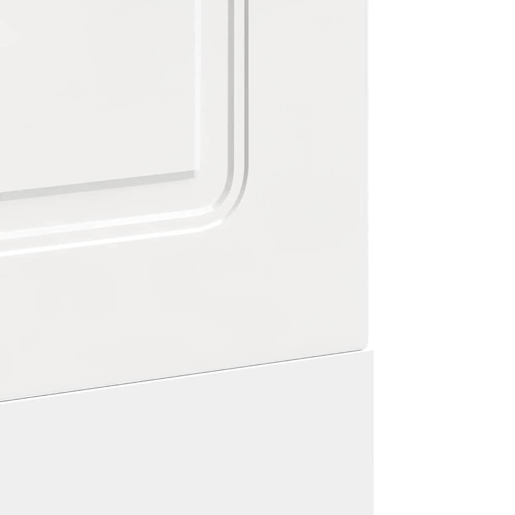 Dishwasher Panel Kalmar High Gloss White 60x1.5x57 cm Engineered Wood