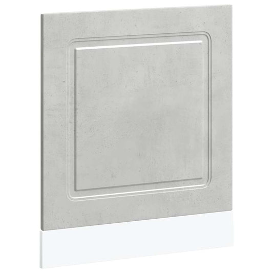 Dishwasher Panel Kalmar Concrete Grey 60x1.5x57 cm Engineered Wood