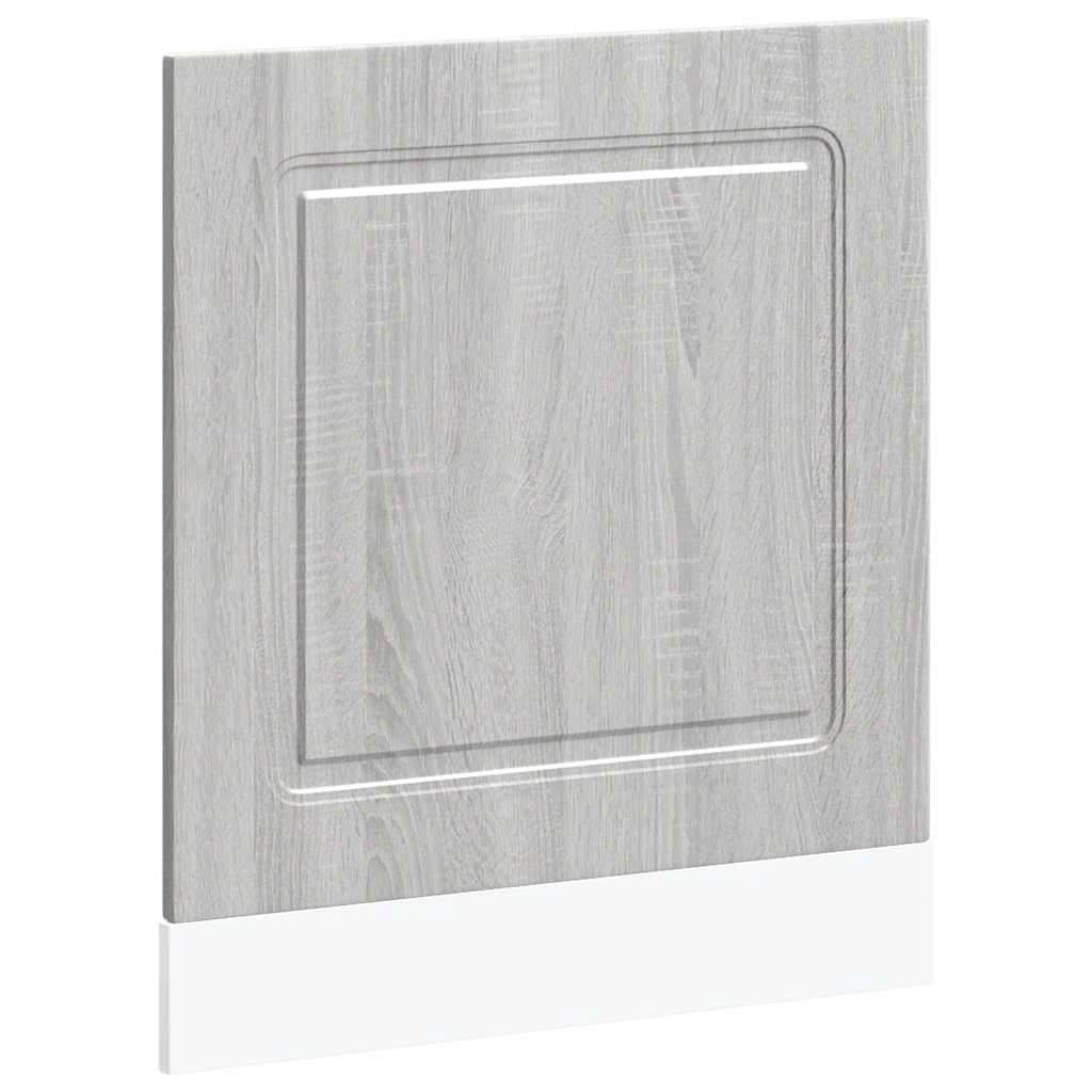 Dishwasher Panel Kalmar Grey Sonoma 60x1.5x57 cm Engineered Wood