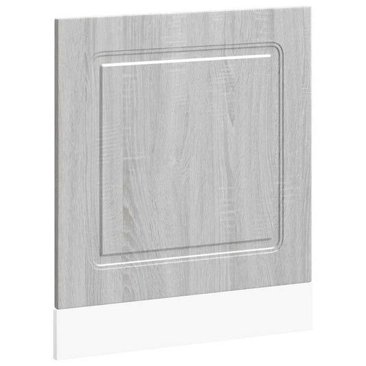 Dishwasher Panel Kalmar Grey Sonoma 60x1.5x57 cm Engineered Wood