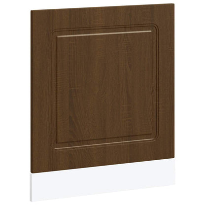 Dishwasher Panel Kalmar Brown Oak 60x1.5x57 cm Engineered Wood