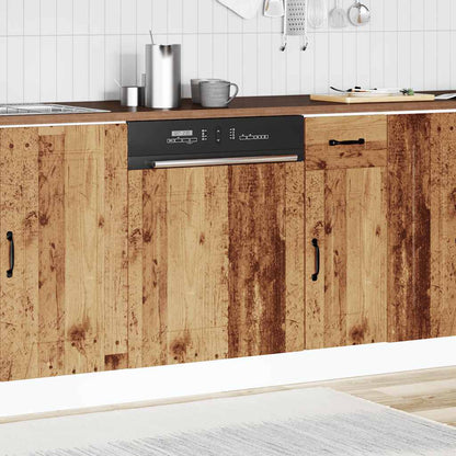 Dishwasher Panel Kalmar Old Wood 60x1.5x57 cm Engineered Wood
