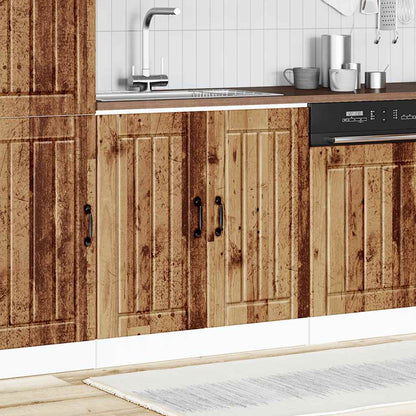 Sink Base Cabinet Lucca Old Wood Engineered Wood