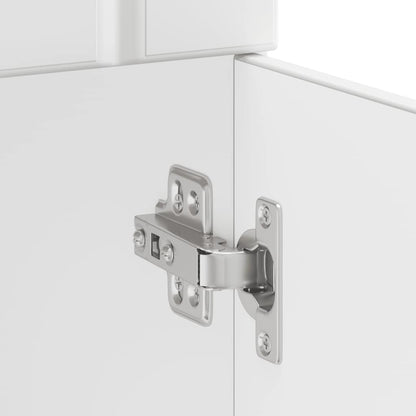 Kitchen Base Cabinet Lucca White Engineered Wood