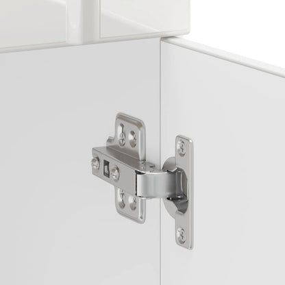 Kitchen Base Cabinet Lucca High Gloss White Engineered Wood