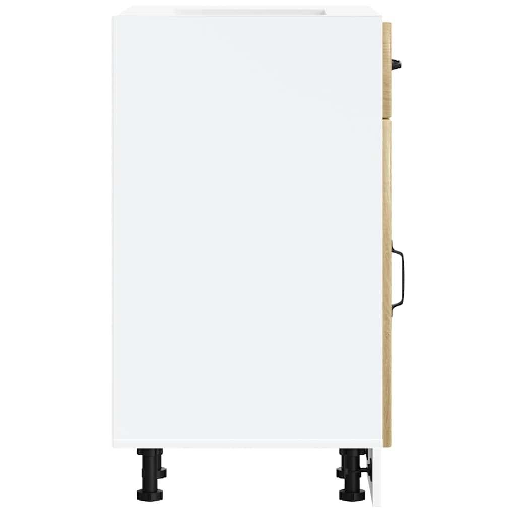 Kitchen Base Cabinet Lucca Sonoma Oak Engineered Wood