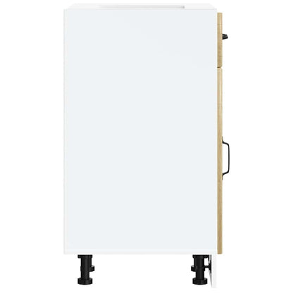 Kitchen Base Cabinet Lucca Sonoma Oak Engineered Wood