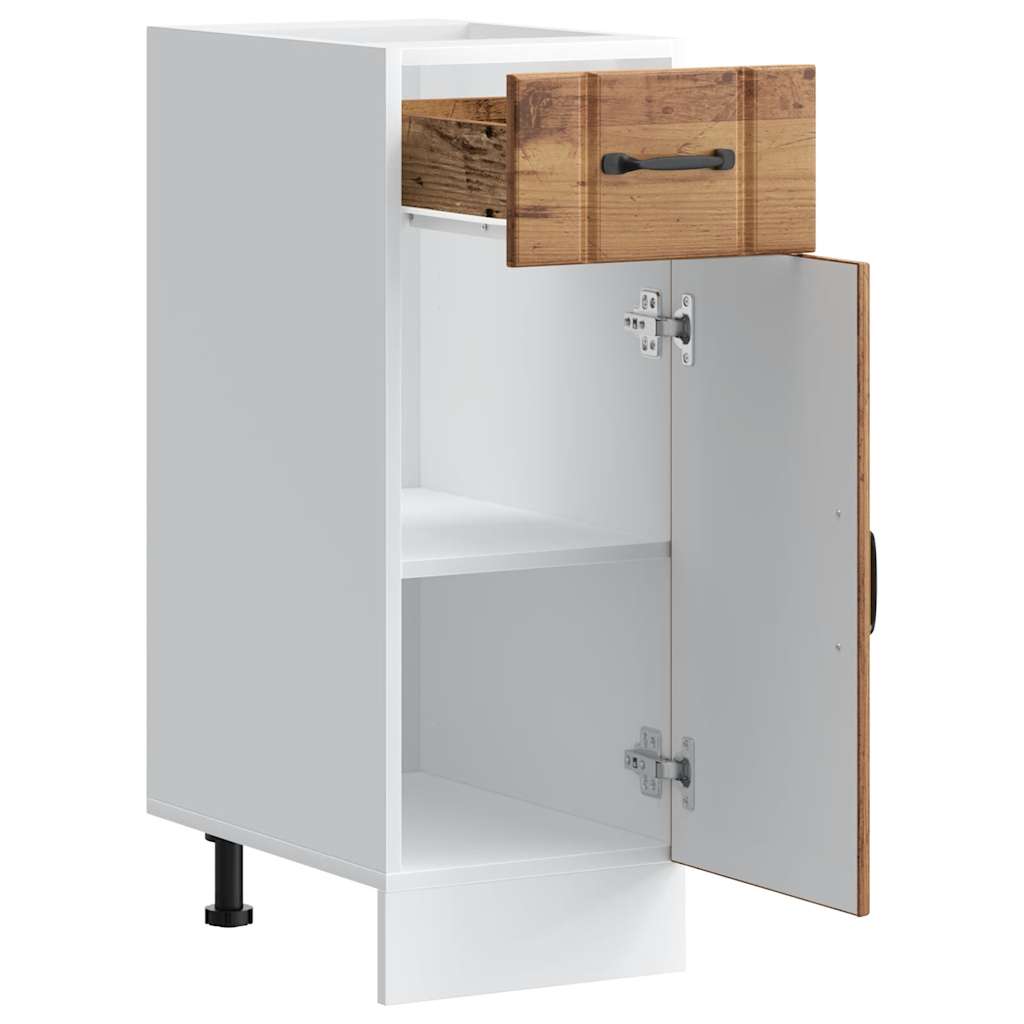 Kitchen Base Cabinet Lucca Old Wood Engineered Wood