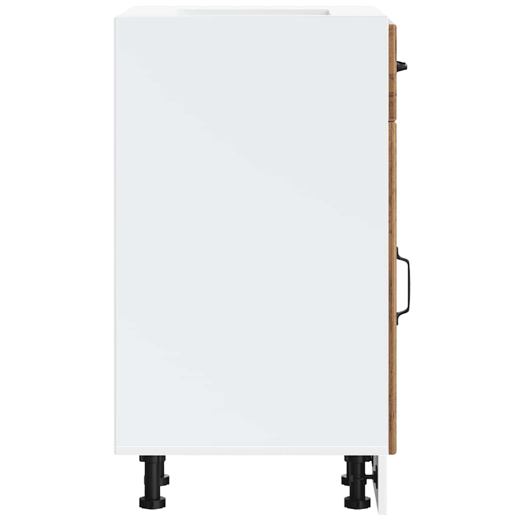 Kitchen Base Cabinet Lucca Old Wood Engineered Wood