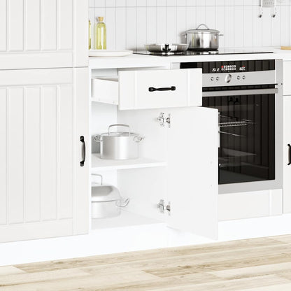 Kitchen Base Cabinet Lucca White Engineered Wood