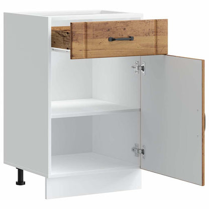 Kitchen Base Cabinet Lucca Old Wood Engineered Wood