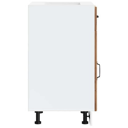 Kitchen Base Cabinet Lucca Old Wood Engineered Wood