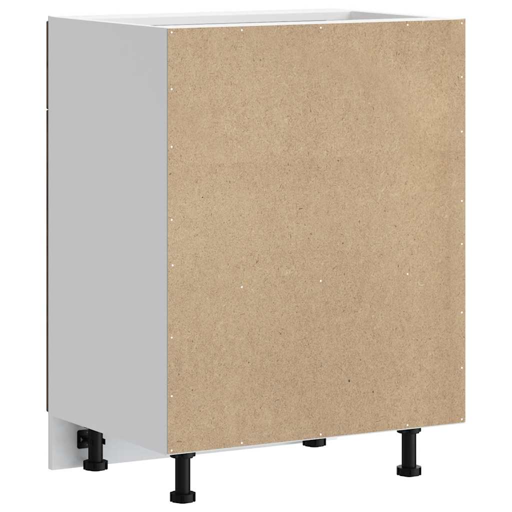 Kitchen Base Cabinet Lucca Brown Oak Engineered Wood