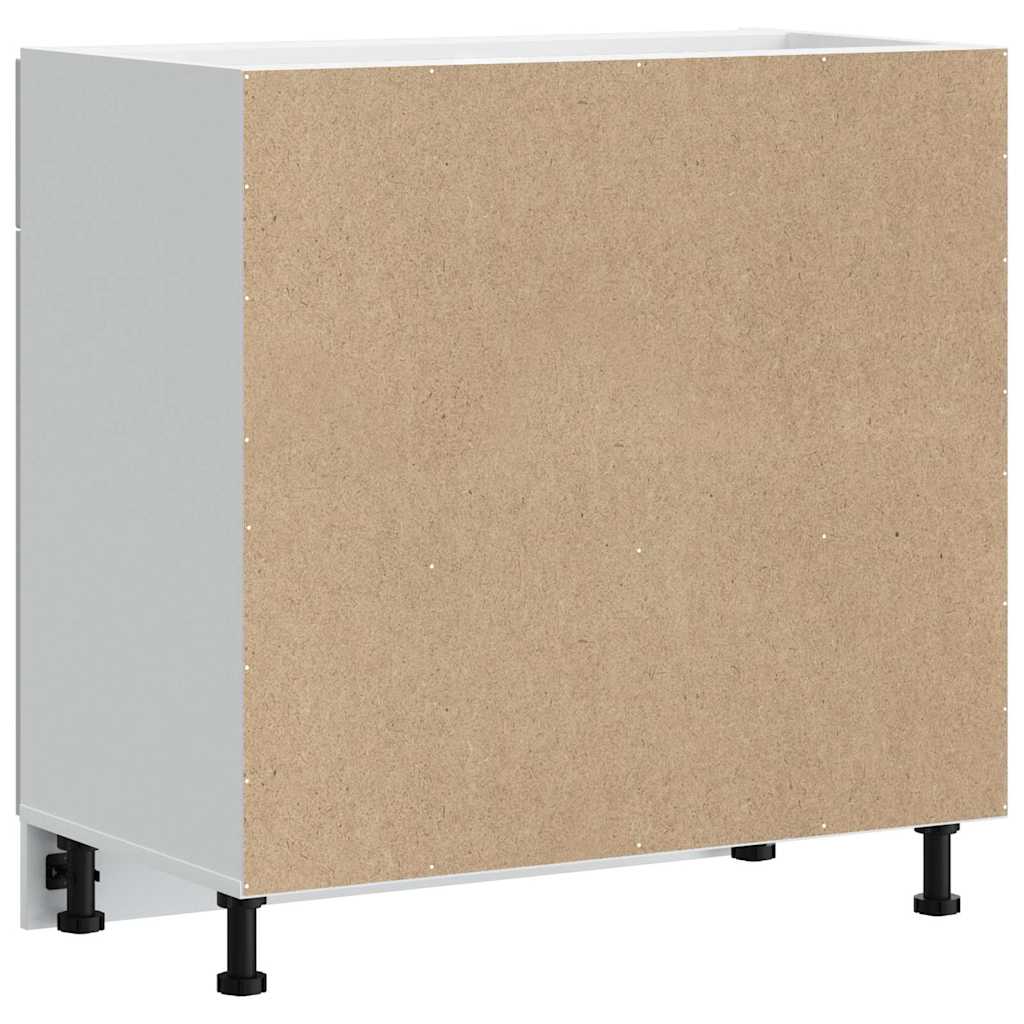 Kitchen Base Cabinet Lucca Concrete Grey Engineered Wood