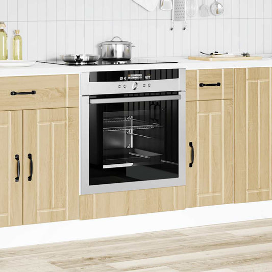 Oven Cabinet Lucca Sonoma Oak Engineered Wood