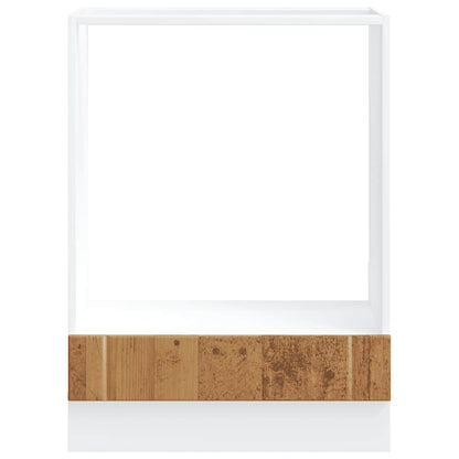 Oven Cabinet Lucca Old Wood Engineered Wood