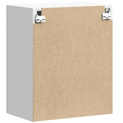 Kitchen Wall Cabinets 2 pcs Lucca White Engineered Wood