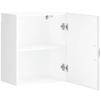 Kitchen Wall Cabinets 2 pcs Lucca High Gloss White Engineered Wood