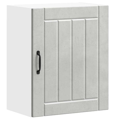 Kitchen Wall Cabinets 2 pcs Lucca Concrete Grey Engineered Wood
