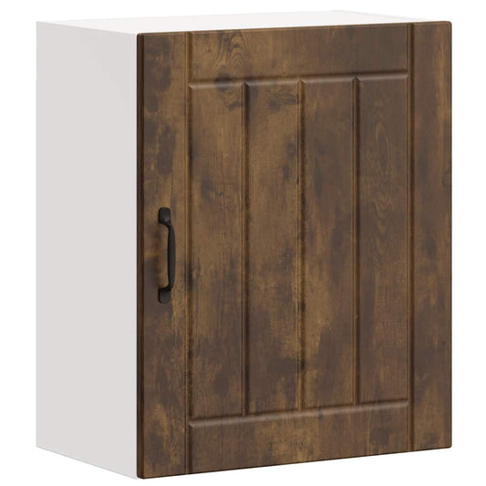 Kitchen Wall Cabinet Lucca Smoked Oak Engineered Wood