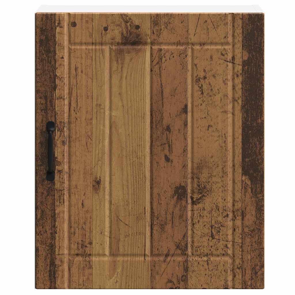 Kitchen Wall Cabinets 2 pcs Lucca Old Wood Engineered Wood