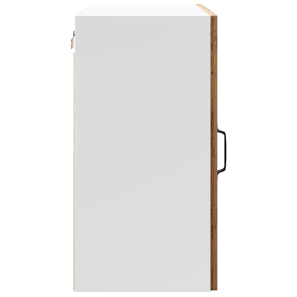 Kitchen Wall Cabinets 2 pcs Lucca Old Wood Engineered Wood