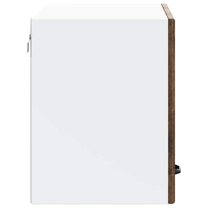 Kitchen Wall Cabinet Lucca Smoked Oak Engineered Wood