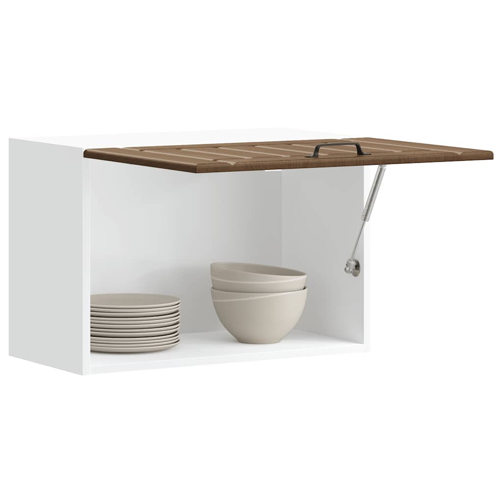 Kitchen Wall Cabinet Lucca Brown Oak Engineered Wood