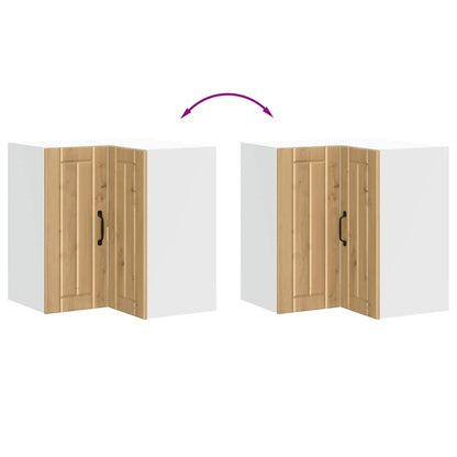 Kitchen Wall Corner Cabinet Lucca Artisan Oak Engineered Wood