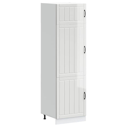 Kitchen Cupboard Lucca High Gloss White Engineered Wood
