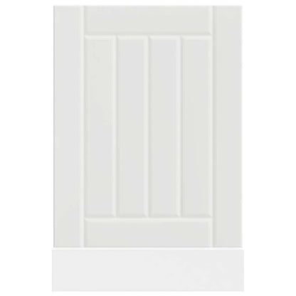 Dishwasher Panel Lucca White Engineered Wood