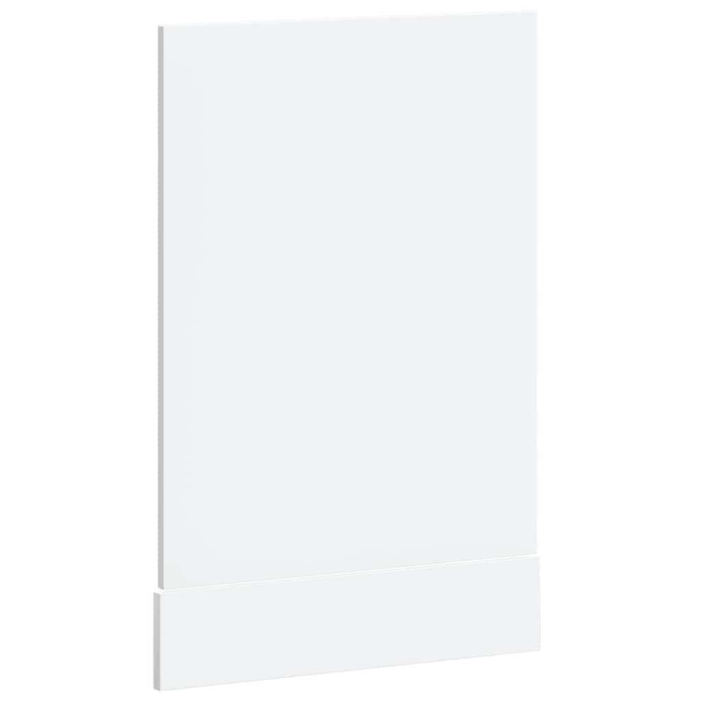 Dishwasher Panel Lucca White Engineered Wood