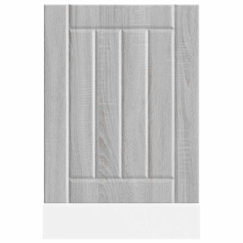 Dishwasher Panel Lucca Grey Sonoma Engineered Wood