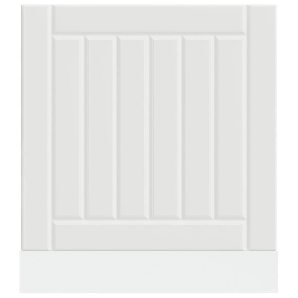 Dishwasher Panel Lucca White Engineered Wood