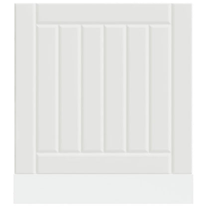 Dishwasher Panel Lucca White Engineered Wood